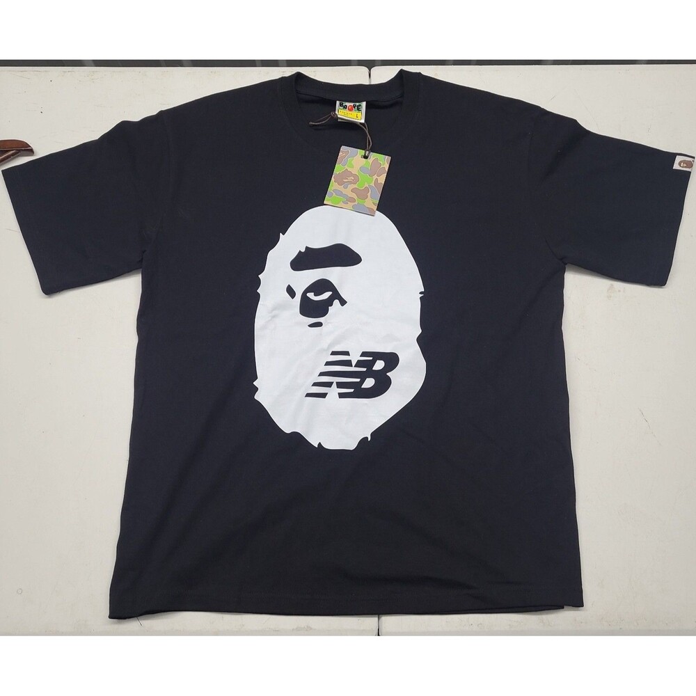 BAPE x New Balance Collaboration T-Shirt Black
